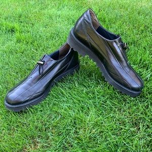 Paul Green Muchen Leather Walking Shoe Size 9